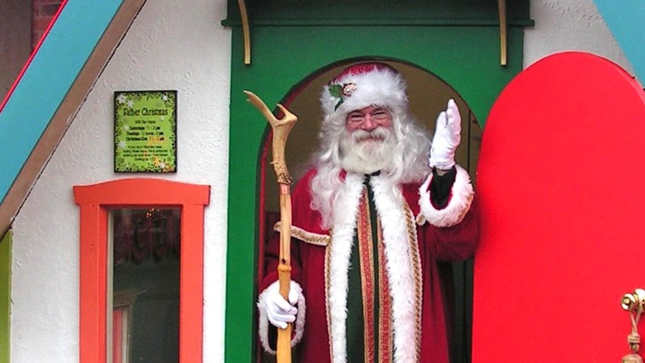 Nordic Father Christmas in Downtown Poulsbo, WA