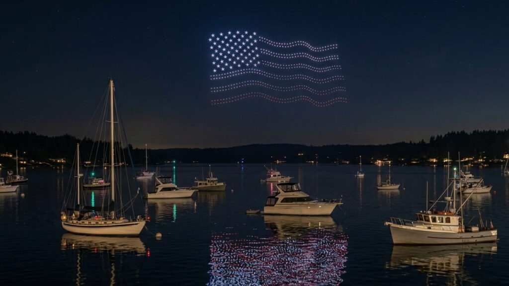 Poulsbo 4th of July Drone Show